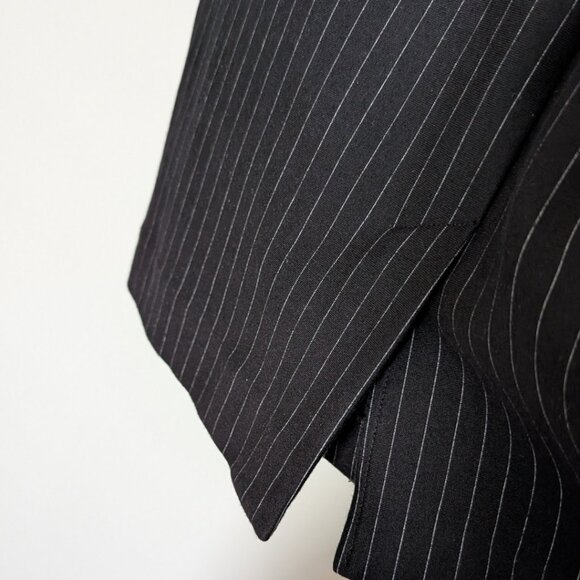 ANN TAYLOR Black Striped Dress Women's Size 4 - Picture 5 of 7